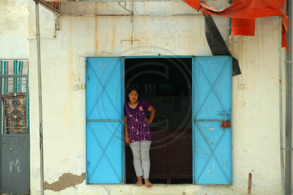 Northern Tunisia, Woman in Doorway1025944a