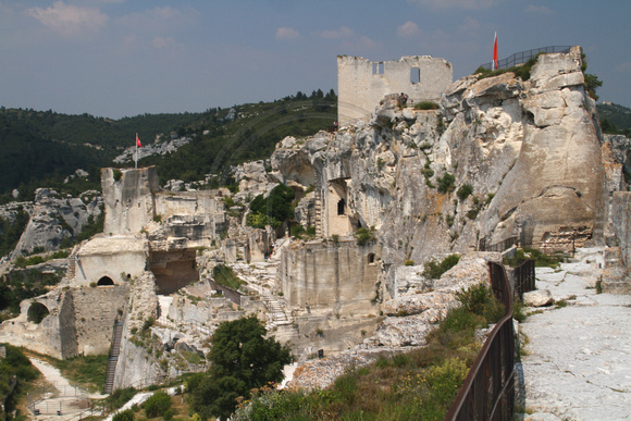 Les Baux, Rock Formations, Ruins1033026a