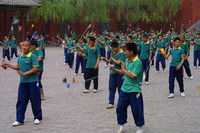 Shaolin Monastery, Kung Fu Practice020415-8207