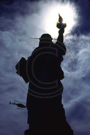 New York, Statue of Liberty, Heli FS