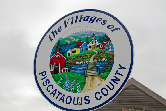 Guilford, Villages of Piscataquis County Sign112-1720