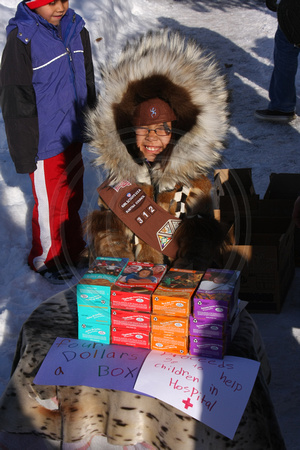 Anchorage, Iditarod, Girl Scout Cookie Seller V0937941