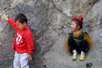 Longmen Caves, Kids020414-8100