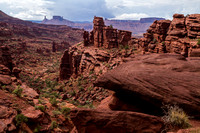 Moab, Fisher Towers Tr131-6865