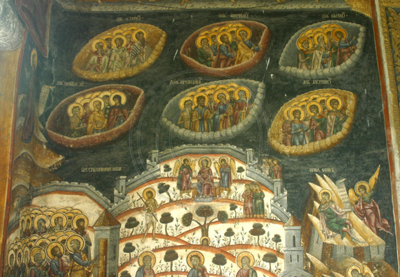 Calimanesti, Cozia Monastery, Fresco030926-9252a