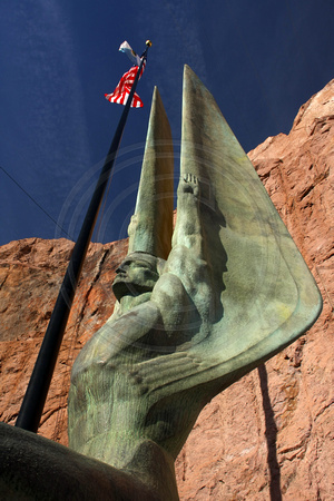 Hoover Dam, Statues V0748841a