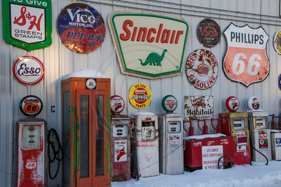 Provo, Lakeside Storage, Petrol Signs and Pumps150-4409