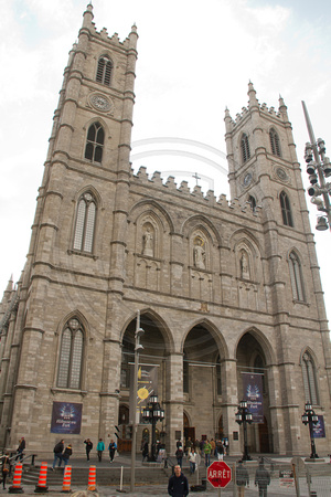 Montreal, Notre Dame Cathedral, Facade V112-2085