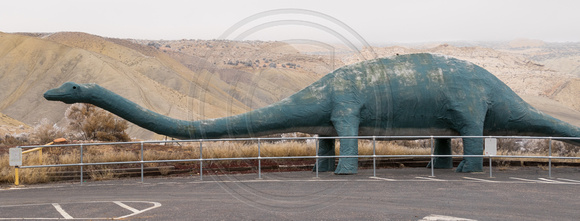 Dinosaur NM, Dinosaur at Entrance150-4677