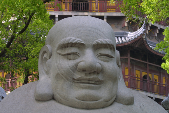 Suzhou, North Temple, Buddha, Head020412-7806