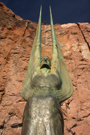 Hoover Dam, Statues V0748835a