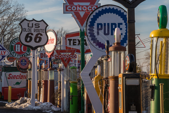Provo, Lakeside Storage, Petrol Signs and Pumps150-4390