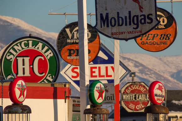 Provo, Lakeside Storage, Petrol Signs and Pumps150-4424