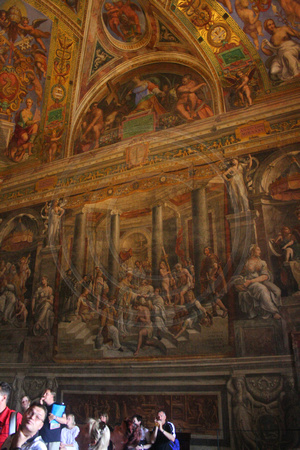 Vatican, Museum, Frescoes, Raphael V0946225