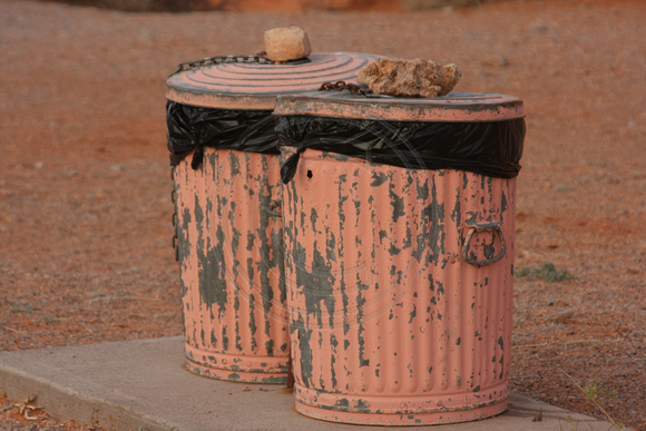 Valley of Fire SP, Garbage Bins0748906
