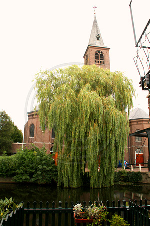 Volendam, Church, Tree V1053462a