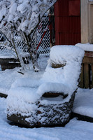 Dover, Chair in Snow V0953259