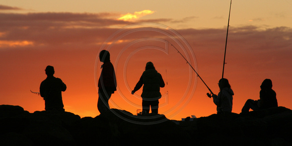 Whakatane, Fishing, Sunset0733871a