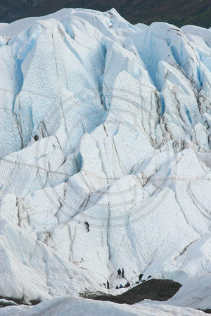 Matanuska Glacier, Climbers V0581477a