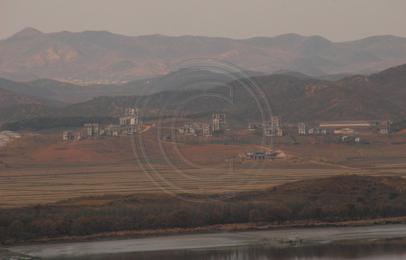 DMZ, Odusan Observatory, View of North Korea0624565a