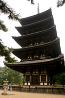 Nara, Kofukuji Temple, 5 Story Pagoda V0616336