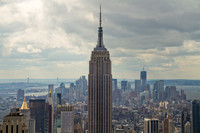 New York City, Top of the Rock, View, Empire St Bldg112-2619
