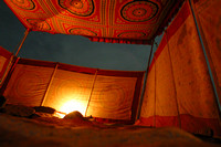 Pushkar, Camel Safari, Night, Tent030314-6273