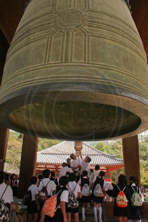 Nara, Todaiji Temple, Great Bell V0616589