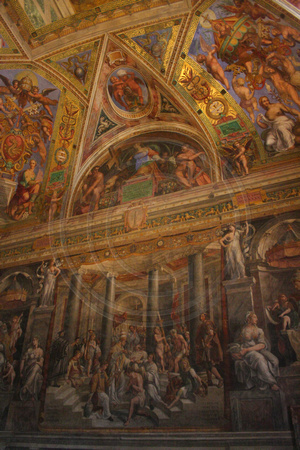Vatican, Museum, Frescoes, Raphael V0946224