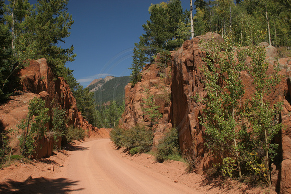 Pikes Peak Area, Gold Camp Rd0738554a