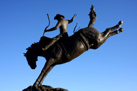 Colorado Springs, ProRodeo Hall of Fame, Statue0746129