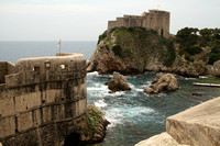 Dubrovnik, View f City Walls, Revelin Fortress1020604