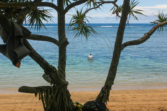 Fiji, Taveuni, Waitabu, Beach0611450