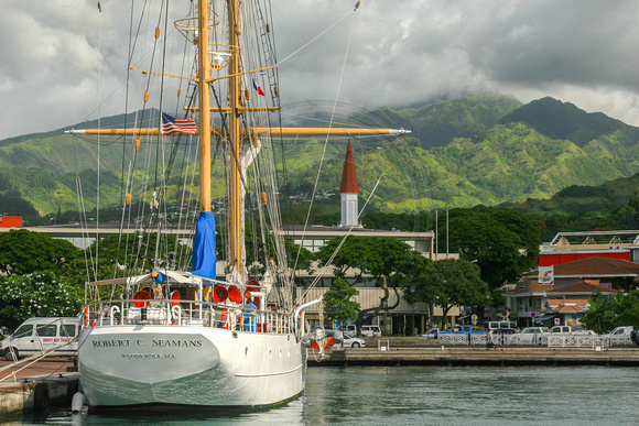 Tahiti, Papeete, Robert Seamans Ship0687968a