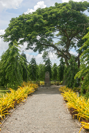 Guadalcanal, Henderson Field, Memorial Garden V0612739
