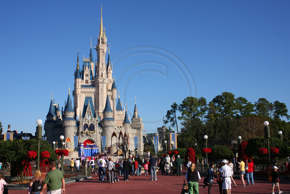 Disney World, Magic Kingdom, Castle0835698
