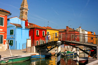 Venice, Burano, Bridge0943596