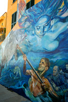 Cinque Terre, Riomaggiore, Mural V0945034