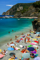 Cinque Terre, Monterosso al Mare, Beach V0945316