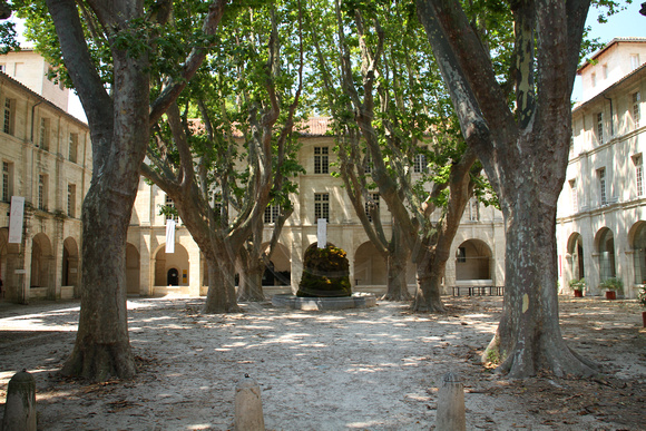 Avignon, Courtyard0932954