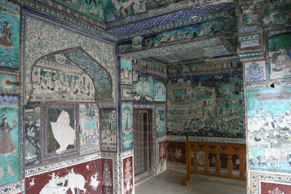 Bundi, Palace, Chitrasala, Murals030311-5784