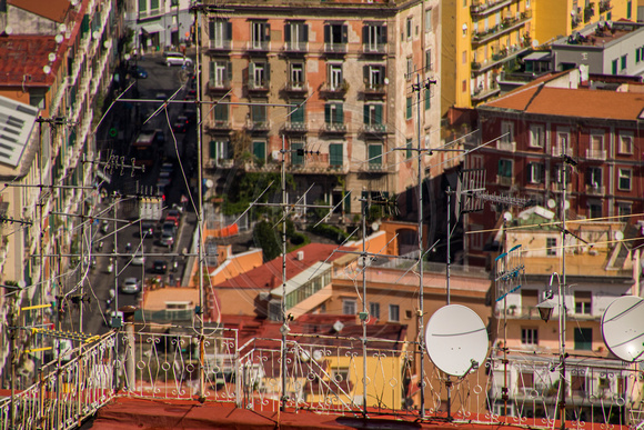 Naples, Castle St Elmo, View151-0011