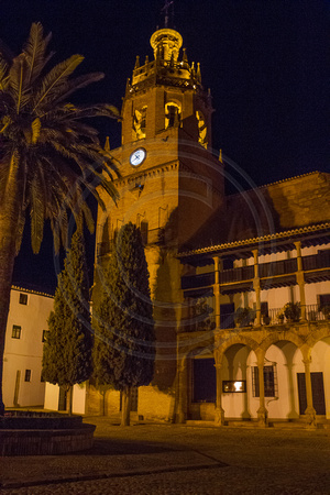 Ronda, Church, Night130-8878