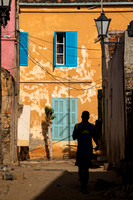 Dakar, Goree Island, Street V151-7937