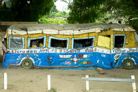 Senegal, Countryside, Bus151-7987