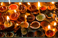 Singapore, Sri Veeramakaliamman Temple, Candles120-8199