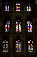 Peterborough, Cathedral, Int, Windows V131-1729