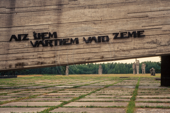 Selaspils, Concentration Camp, Memorial S -9140