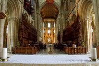 Peterborough, Cathedral, Int131-1722