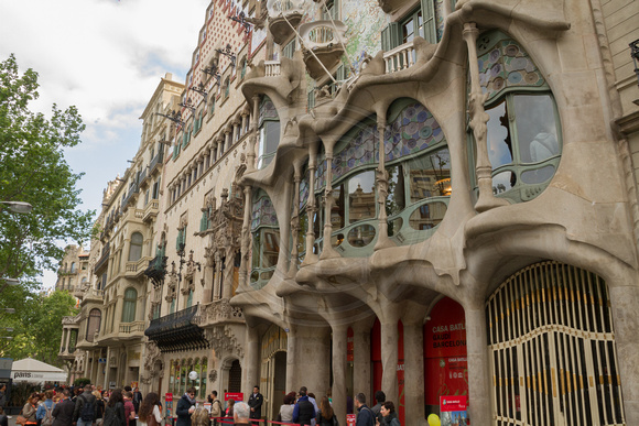 Barcelona, Casa Batllo, Gaudi130-7620